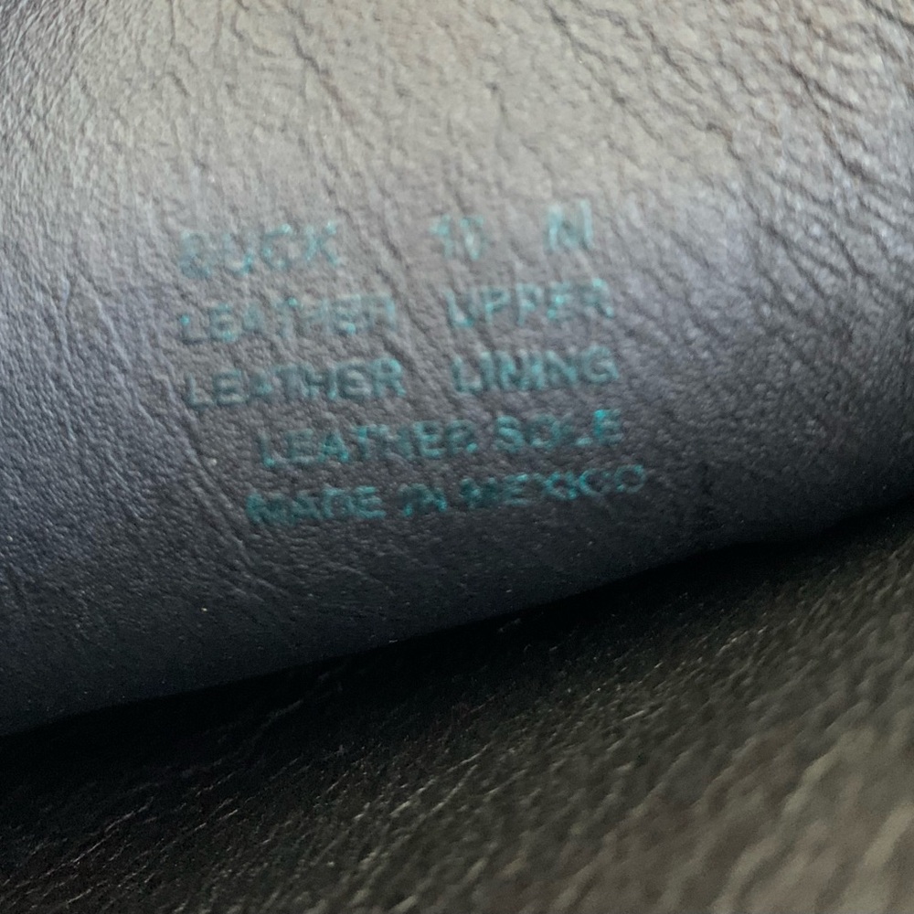 Steve Madden “Buck” Black Leather Women's Boots - Picture 4 of 5